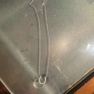 Sterling Silver 925 Horseshoe Necklace